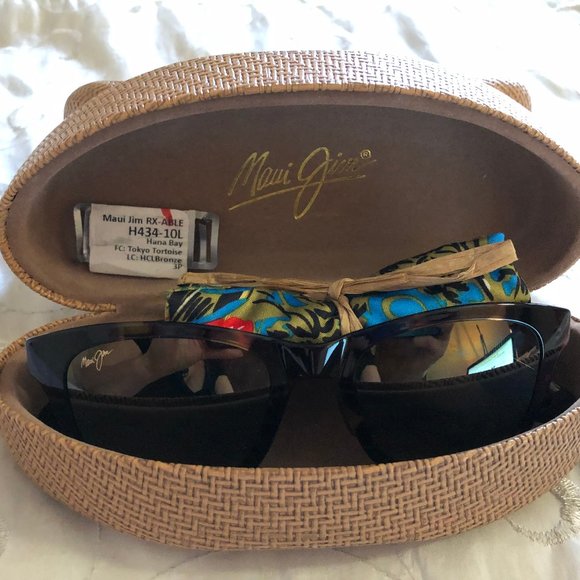 Replacement Lenses For Maui Jim Hana Bay MJ434 Sunglasses - Brown Polarized, 1.5mm Thick - View #2